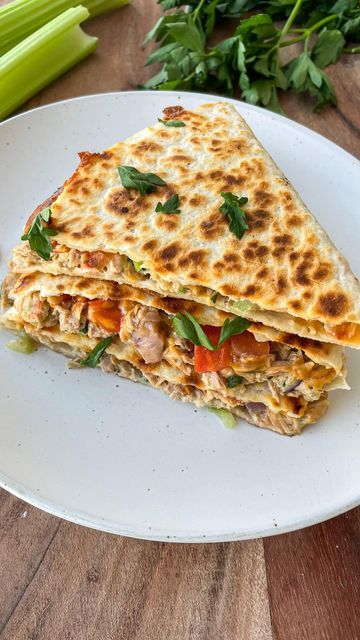 Tuna Melt Quesadillas