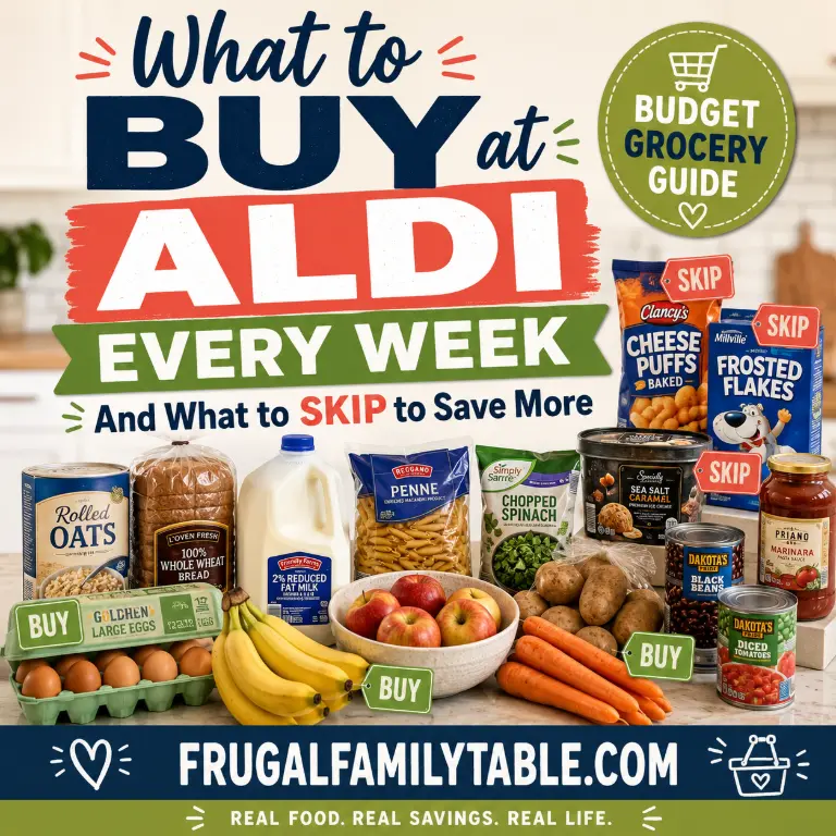 What to Buy (and What to Skip) at Aldi Every Single Week