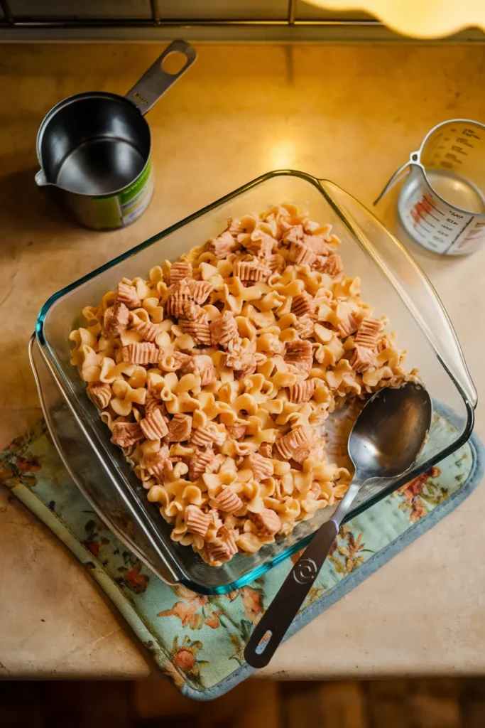 canned soup casserole easy dinner idea