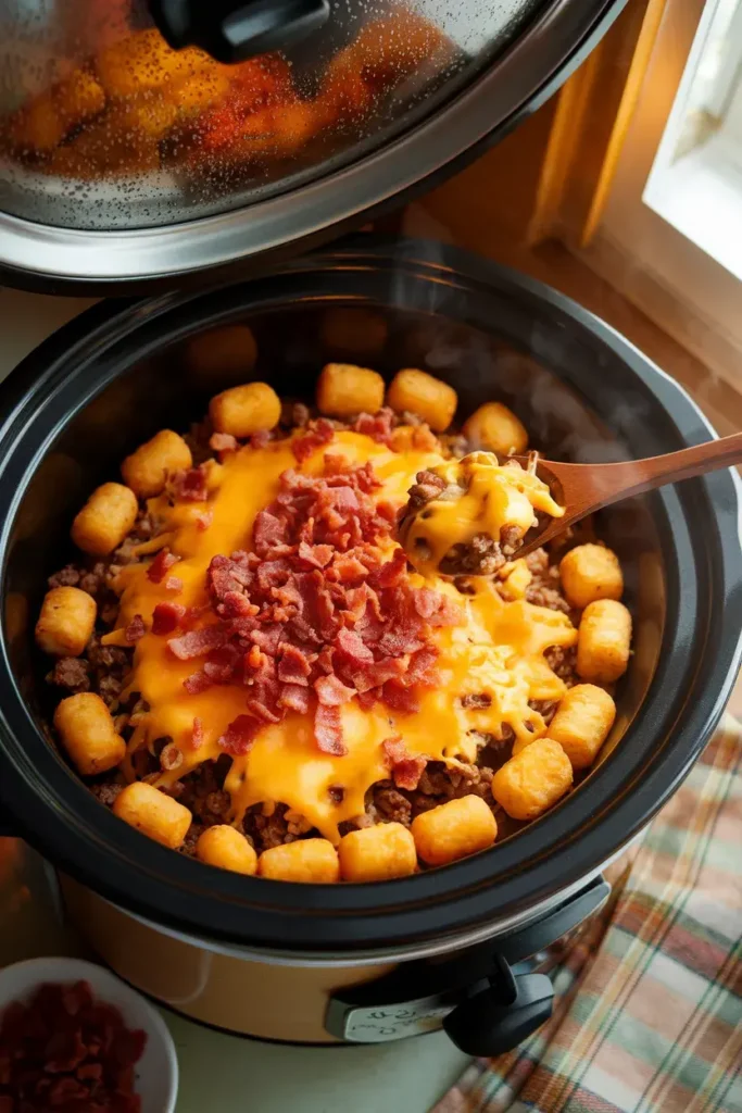 crockpot cowboy casserole easy family meal