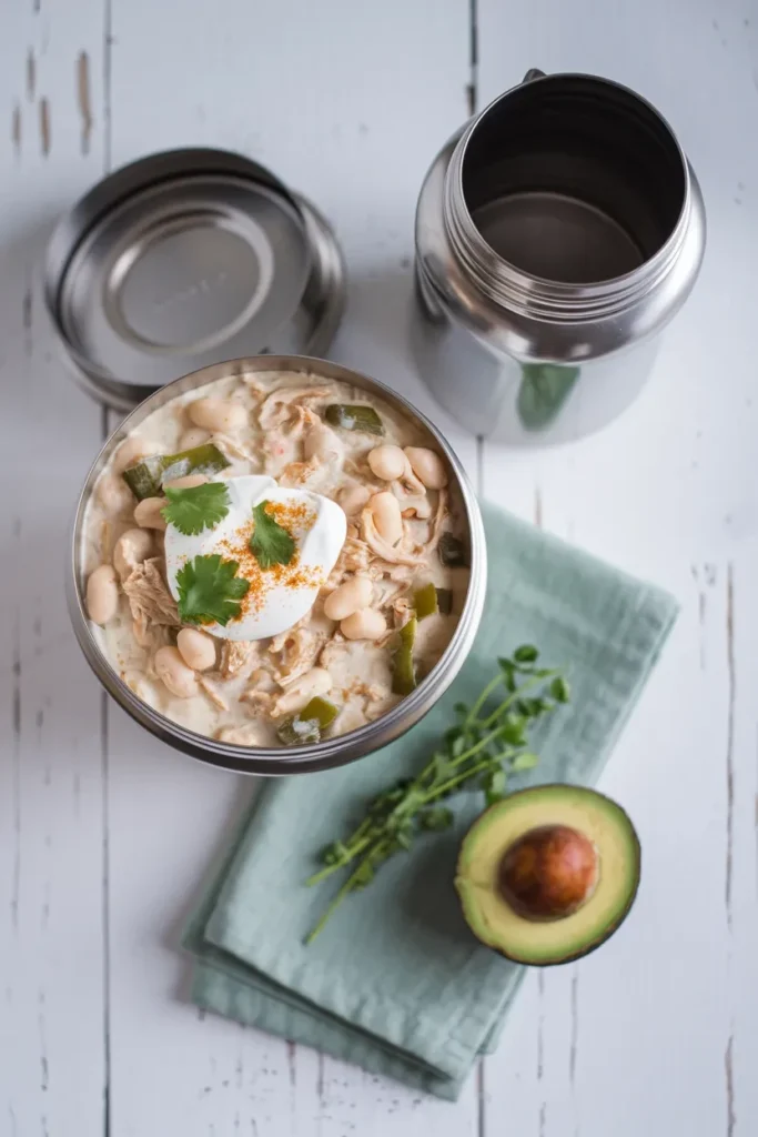 easy thermos lunch recipes turkey white bean chili