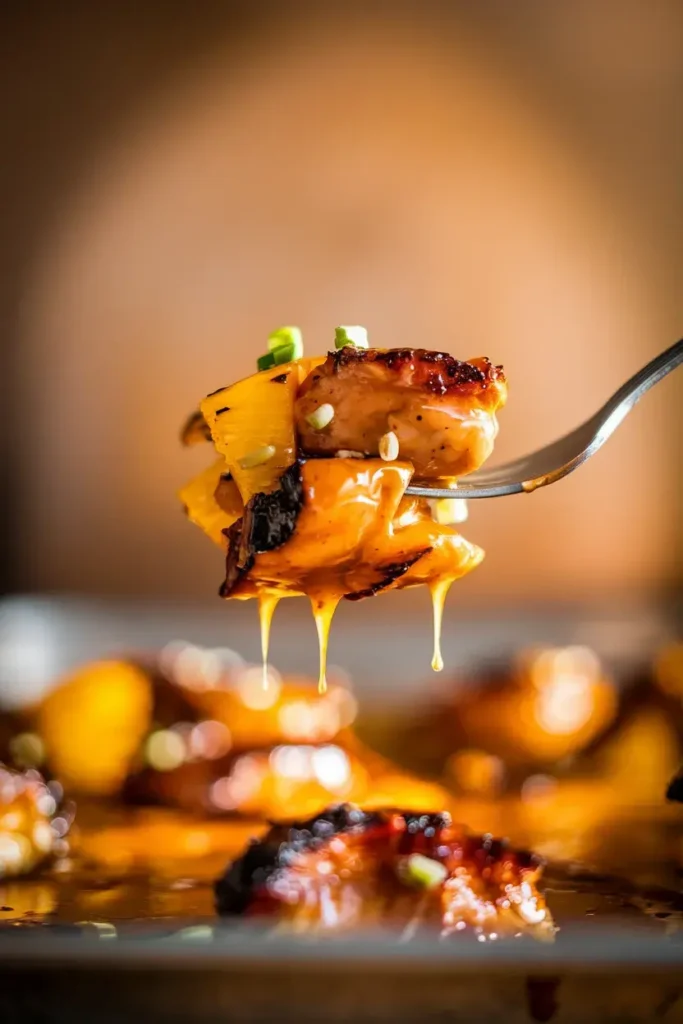 hawaiian chicken sheet pan 3