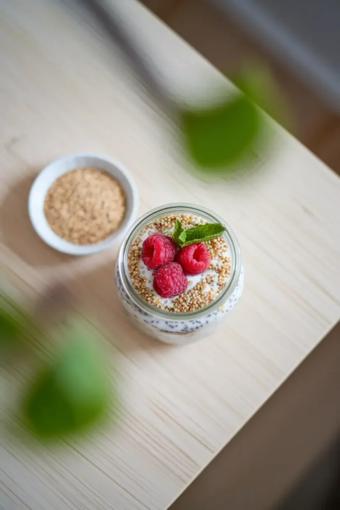 overnight oats without oats chia quinoa