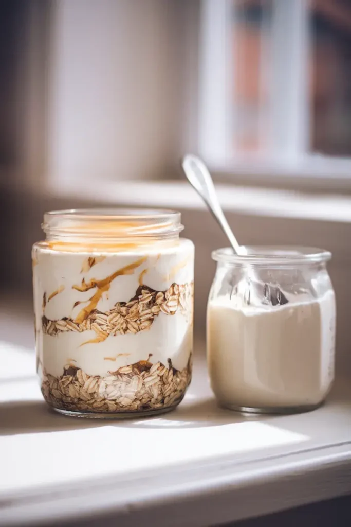 overnight oats yogurt