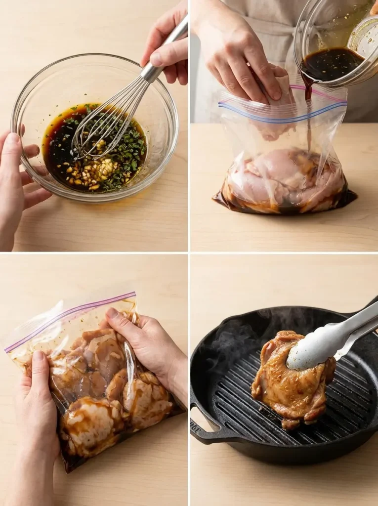 Chicken Marinade Step by Step Instructions
