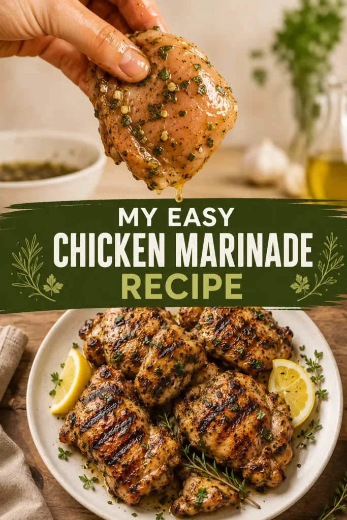 My Easy Chicken Marinade Recipe