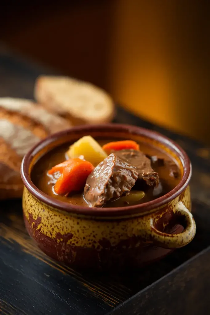 fall budget beef stew family dinner