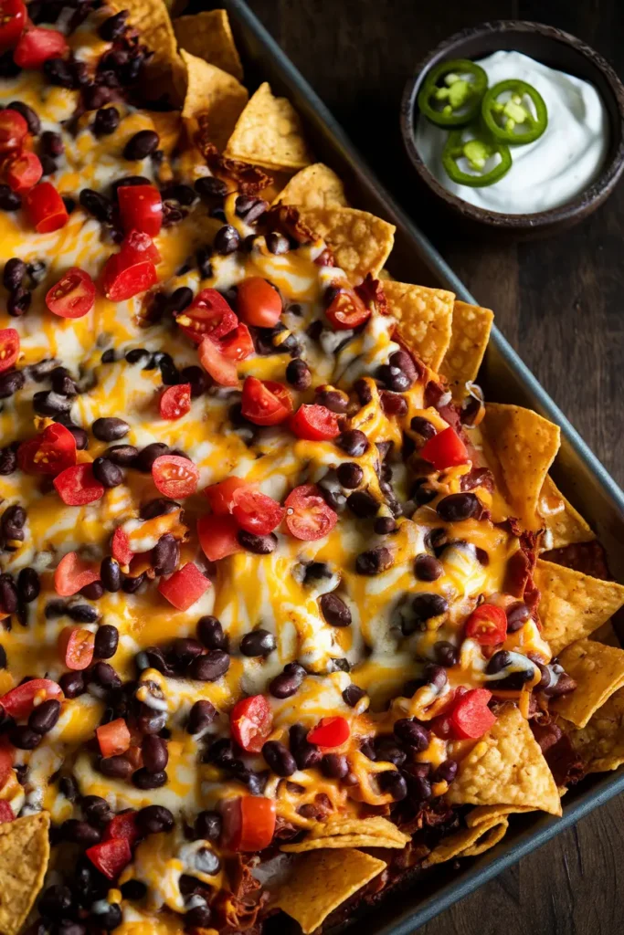 giant sheet pan nachos family of six
