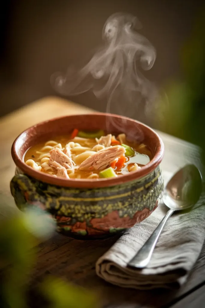 leftover rotisserie chicken soup dinner