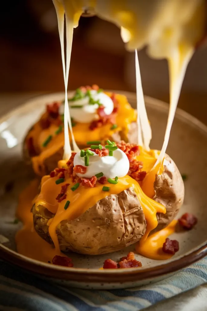 loaded baked potato budget comfort dinner