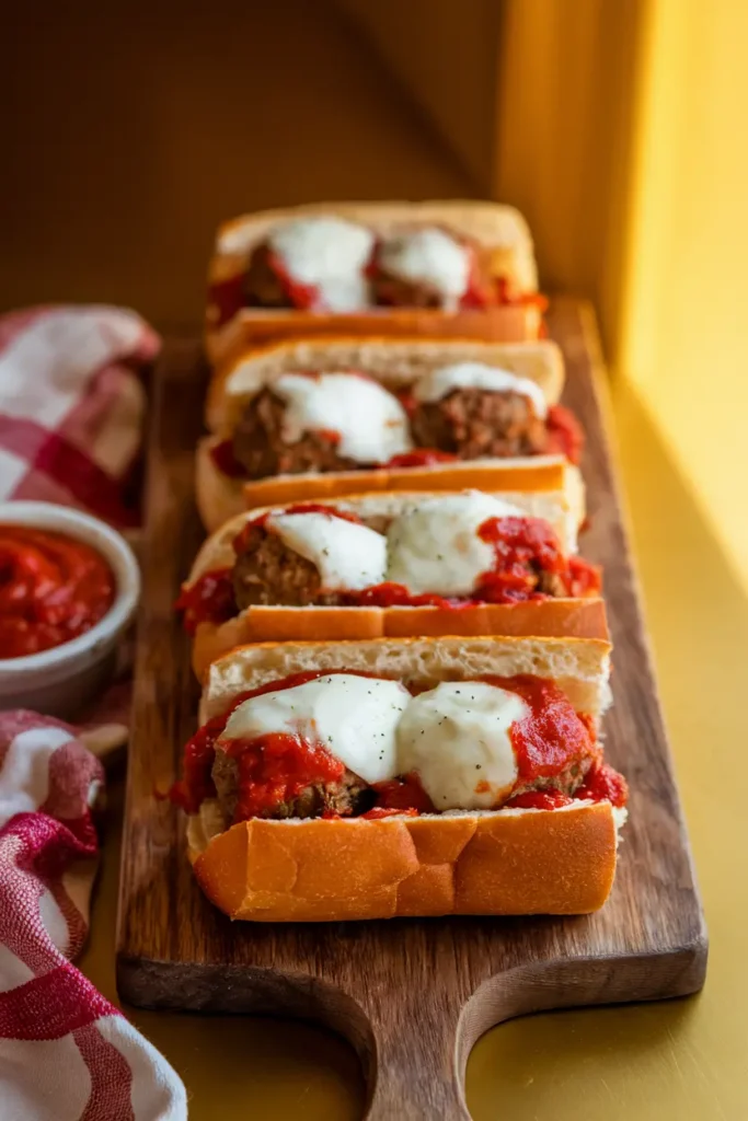 mini meatball subs kid friendly dinner