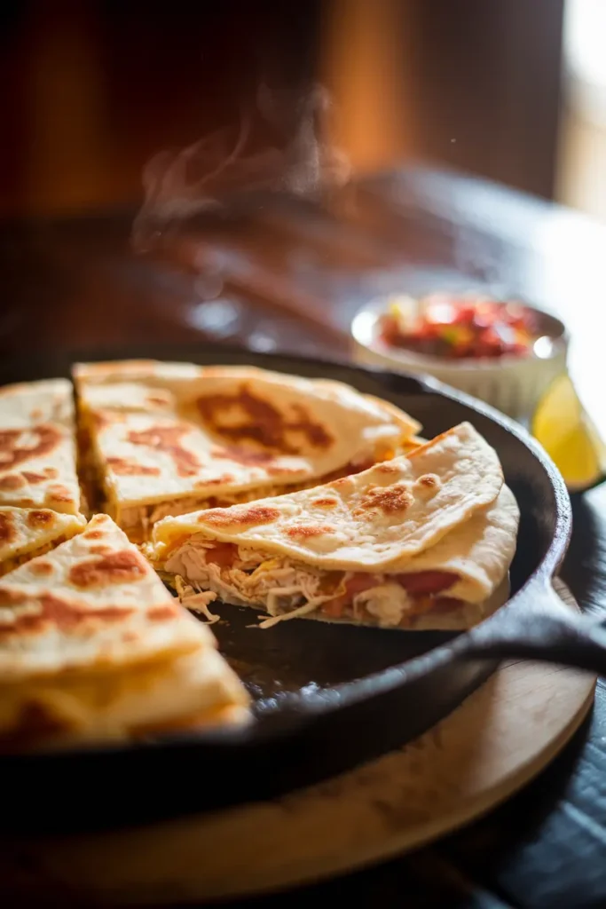 no oven skillet quesadillas dinner